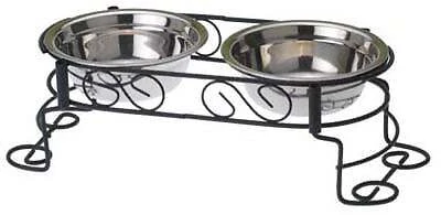 70681 3.5 Inch Scroll Feeder Bowl For Pets
