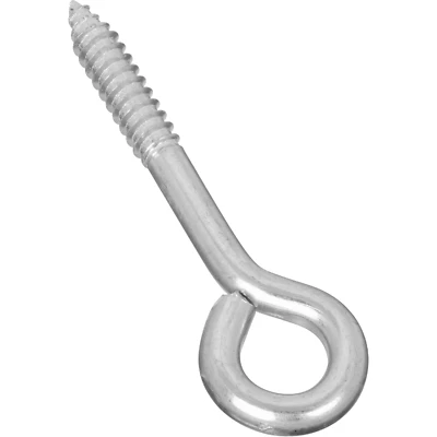 National Hardware N220-681 Lag Screw Eye, Zinc, 5/16 x 4 In.
