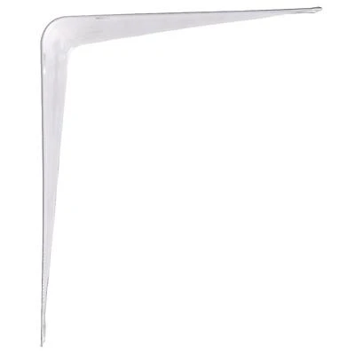 96114 12 x 14 in. Heavy Gauge Steel Shelf Bracket - White
