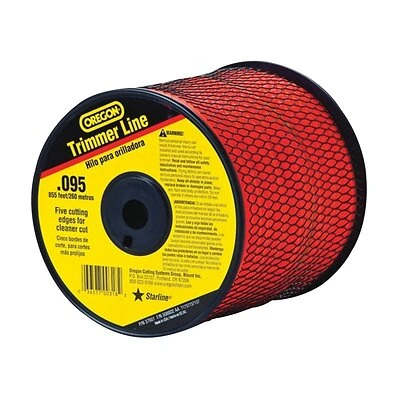 619776/37601 Trimmer Line, 0.095 In Diameter, 855 Ft Length, Co-polymer