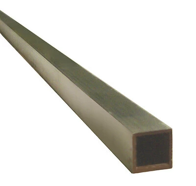 Steelworks 11386 Square Aluminum Tube, 3/4 In. x 3 Ft.