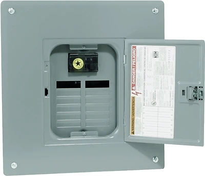 Load Center, 12 Spaces, 24 Circuits, 100A Main Breaker