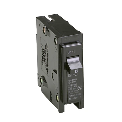 Single-Pole Interchangeable Circuit Breaker, 15A