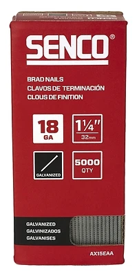 Senco AX15EAA Series Nail, Glue Collation, Suitable for: FinishPro 25XP, FinishPro 18Mg, F-18, SLP20XP Nailers