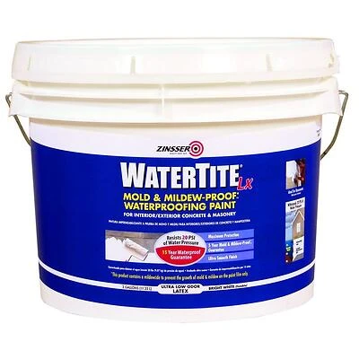 3 Gallon Watertite Lx Low Voc Mold And Mildew-proof Waterproofing Paint