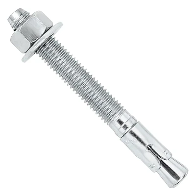 Engineered By Powers Wedge Expansion Anchor, 5/8" Dia X 5" L, 25pk, Zinc Plated