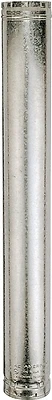 6" Double Wall Gas Vent Pipe, 6" Dia, 4 Ft Length, Pack Of 6