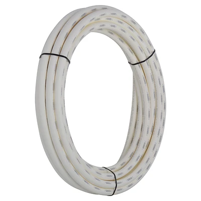 SharkBite U870W50 PEX-B Coil Pipe, White, 3/4 In. x 50 Ft.