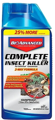 BioAdvanced 700270B Complete Insect Killer for Lawns, 40 oz Concentrate