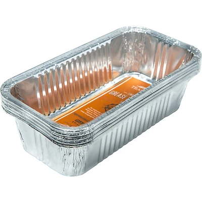 Traeger BAC404 Grease Pan Liners, Aluminum, 5-Pack