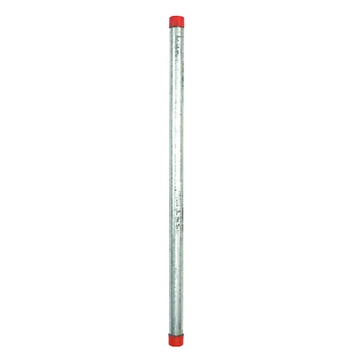 Galvanized Steel Pipe, 3/4 x 24 In.