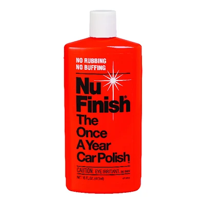 Nu Finish The Once A Year Car Polish, 16 Oz.