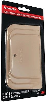 Bondo B-00357 Spreader, Plastic Blade, Orange/Salmon
