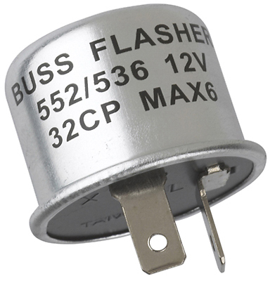 Thermal Electronic Flasher, 12V, 12.8A