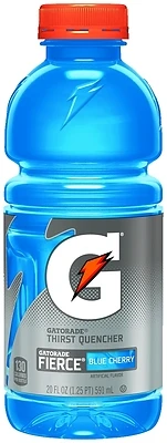 Fierce Blue Cherry Sports Drink, 20 Oz Bottles, 8 Pk, Model 10412