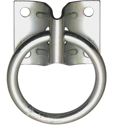 National Hardware N220-616 Hitching Ring with Plate, 400 lb, 2 In.