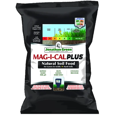 Jonathan Green Mag-I-Cal Plus 11355 Soil Food, 54 Lb. Bag, 15,000 Sq. Ft. Coverage