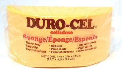 Duro-Cel 03085 Turtleback Cellulose Sponge, 7.75 x 3.75 In.