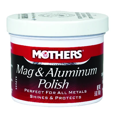 Mothers 05100 Mag & Aluminum Polish, 5 oz.