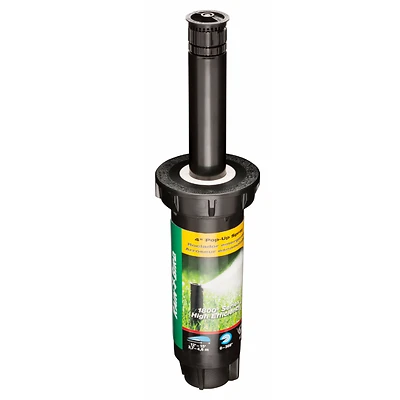 Rain Bird 1804HEVN15 Pop-Up Sprinkler Head, 4 In, Adjustable Pattern, 1/2 In FNPT