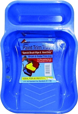 Linzer RM50 Plastic Mini Trim Paint Tray, 5 In. W, 0.5 Pt Capacity