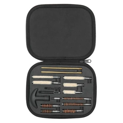 Krome Compact Firearm Cleaning Kit  14-Pieces  Black