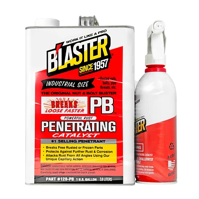 B'laster 128-PB Penetrant, 1 gal, Bottle, Liquid