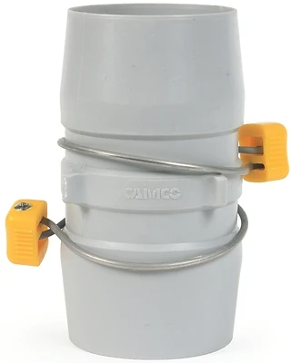 Camco USA Easy Slip 39163 Hose Coupler, 3 in ID, 80 psi Pressure, Plastic