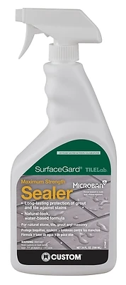 TileLab TLSGS24Z Surfacegard Stone & Tile Sealer, 24-oz. Spray