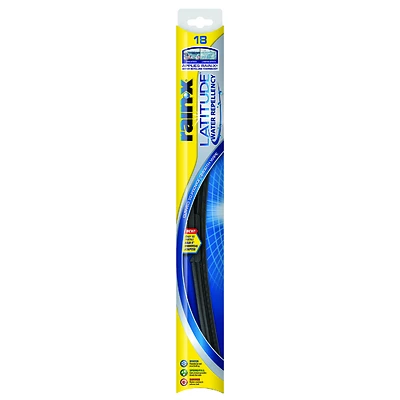 Rain-X 5079275-2 Latitude Winter Wiper Blade, 18 In., Curved
