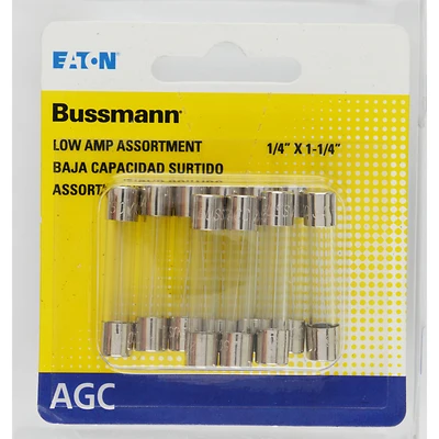 Bussmann BP/AGC-AL10-RP Fuse Assortment Kit, AGC, 1 to 6 A