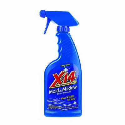 X-14 260749 Mildew Stain Remover, 16 oz, Liquid, Chlorine, Yellow