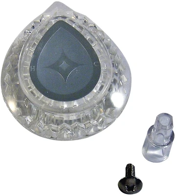 Danco 10303 Teardrop Faucet Handle, Clear Acrylic, For Moen