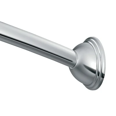 Moen DN2160CH Adjustable Curved Shower Rod, 54-72 In., Chrome