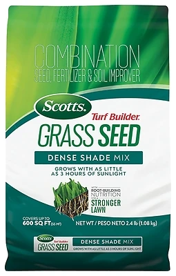 Scotts Turf Builder 18059 Dense Shade Mix Grass Seed, 3 Lb.