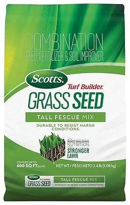 Scotts 18046 Turf Builder Grass Seed Tall Fescue Mix, 2.4 Lbs.