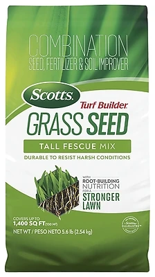 Turf Builder Grass Seed Tall Fescue Mix, 5.6 Lbs.