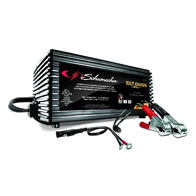 Schumacher Automatic Battery Charger/Maintainer, 1.5-Amp, 6/12-Volt