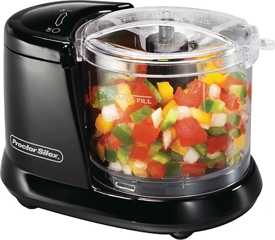 Proctor Silex 72507 Food Chopper, 1.5-Cup, Black