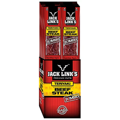 Meat Snack, Teriyaki Beef Steak, 2-oz.