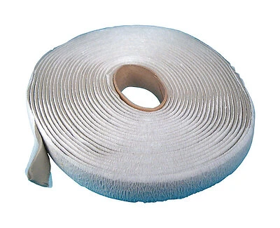 US Hardware R-010B Putty Tape, 3/4 in W, 30 ft L, 1/8 in Thick, Butyl, Gray