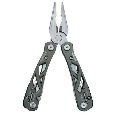 Suspension Multi-tool 12-in-1 With Spring-loaded Pliers And Lightweight Frame