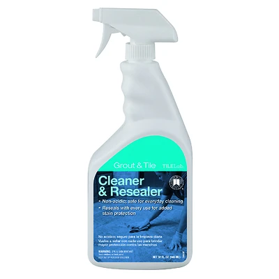 TileLab TLOSRAQT-3 One Step Cleaner & Resealer, 1 Qt Spray, Citrus
