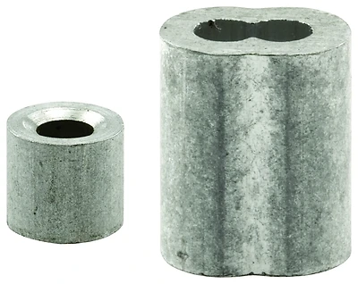 Prime-Line GD 12152 Cable Ferrule and Stop, 5/32 in Dia Dimensions, Aluminum