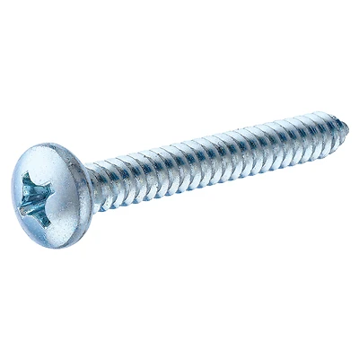 Hillman 8 Sizes x 2 in. L Phillips Pan Head Zinc-Plated Steel Sheet Metal Screws 6 pk