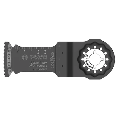Bosch Starlock OSL114F Oscillating Blade, Bi-Metal, 1-1/4 in, 1/PK