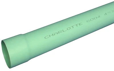 4 Inch X 10 Feet Sdr 35 Solid Pvc Sewer Pipe With Bell End