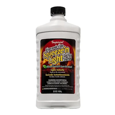 Imperial KK0343 Squeez 'N Light Fire Starter Gel, 24 oz.