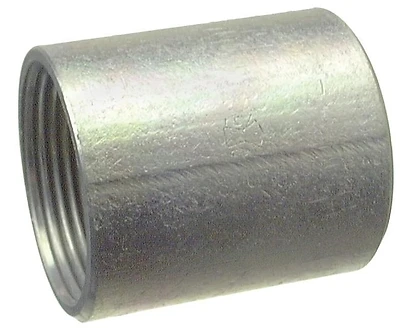 Rigid Conduit Coupling, Galvanized, 1/2-In.