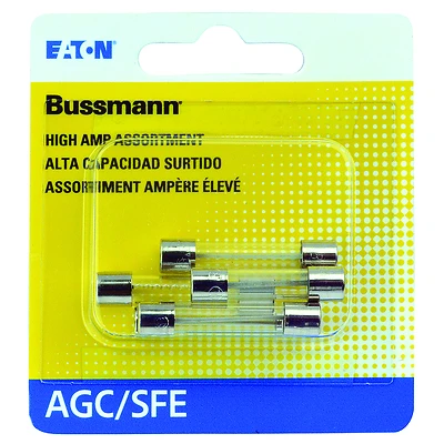 Bussmann BP/AGC-SFE-A5RP Automotive Fuse Assortment, 6 Pack